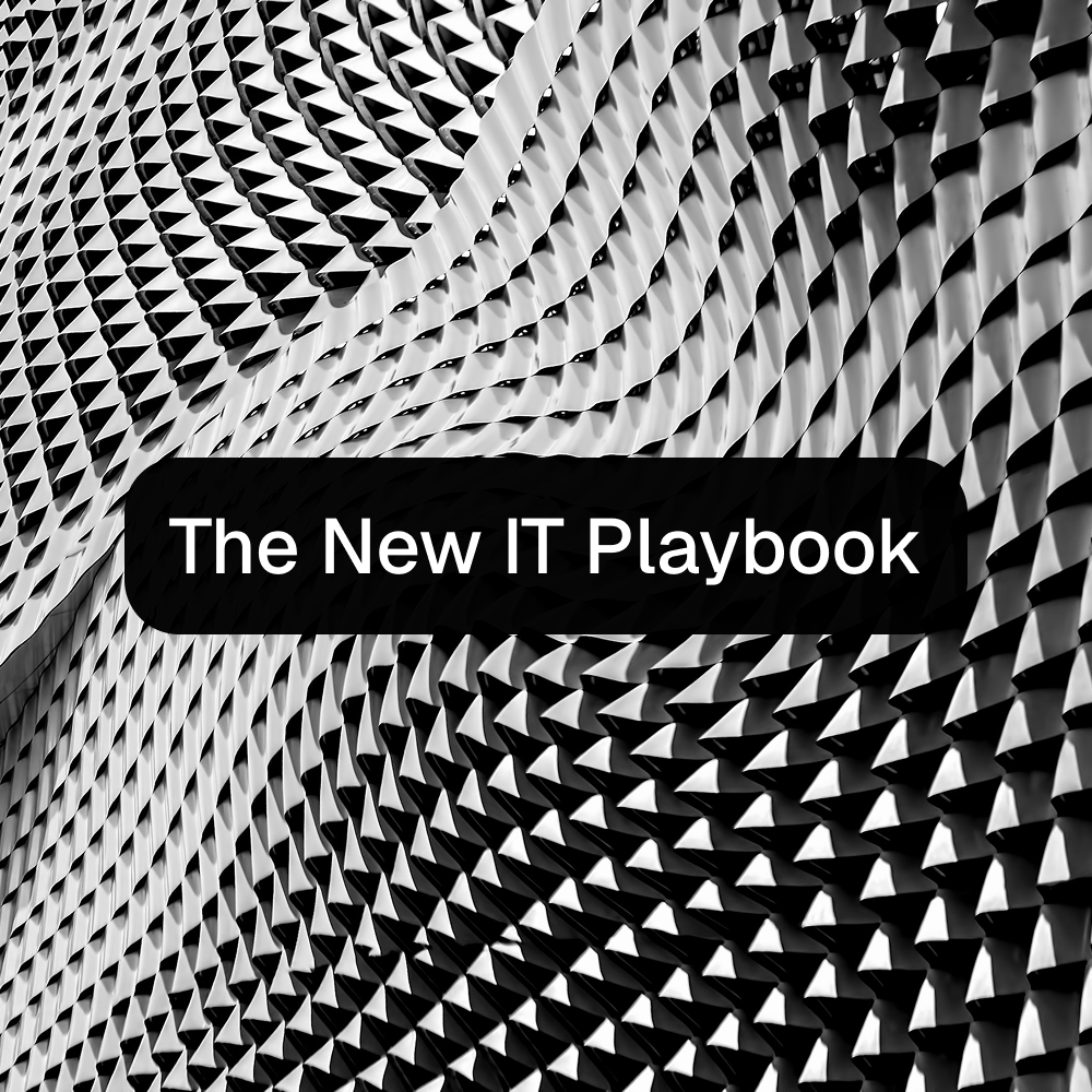 Enterprise IT team managing connected systems and organizational knowledge